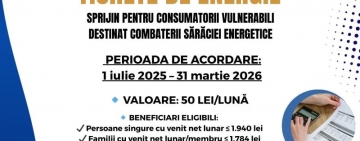 Fundeni | Persoanele care nu au depus încă cererea pentru tichetul de energie sunt așteptate la Primărie